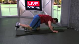 DONKEY KICK WITH RESISTANCE BANDS  GLUTE EXERCISE WITH RESISTANCE BANDS [upl. by Cristy232]