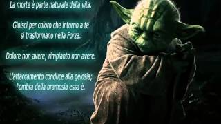 Gli insegnamenti di YODA  Star Wars  Frasi celebri e Aforismi per diventare JEDI  CONDIVIDI [upl. by Elinad753]