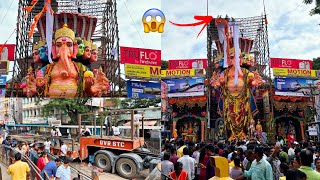 Khairathabad Ganesh ￼ Darshanam closed  మండపం తీస్తున్నారు  Khairathabad Ganesh Shoba Yatra 2024 [upl. by Dlopoel226]