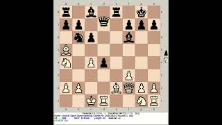 Pedantic 11 vs Stockfish 240723  Gedult Open Game chess [upl. by Meldoh463]