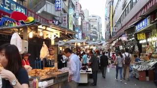 명동 남대문시장 myeongdong namdaemun korea [upl. by Nois]