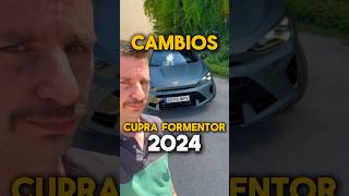 ¿Qué CAMBIA en el Cupra FORMENTOR 2024 [upl. by Attenaj616]