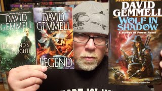 MY DAVID GEMMELL PAPERBACK COLLECTION [upl. by Atileda]