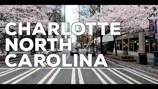 Charlotte NC Driving from South End to Uptown [upl. by Koval]