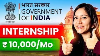 REVEALED ➤ Secrets to Get This Government Internship amp Earn ₹10kMonth  HURRY [upl. by Areval]