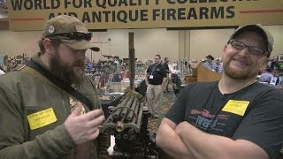 Antique Arms Show  The Riviera SHOT Show 2014 [upl. by Luwana76]