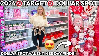 NEW 2024 TARGET DOLLAR SPOT VALENTINES DECOR 💕  Target Valentines Day Decorations for UNDER 5 [upl. by Almira]