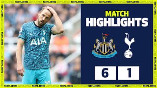 NEWCASTLE UNITED 61 SPURS  HIGHLIGHTS [upl. by Neelram]