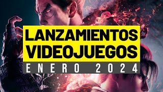 LOS VIDEOJUEGOS QUE SALEN EN ENERO 2024 [upl. by Eelinnej507]