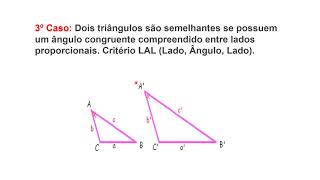 Casos de semelhança de triângulos PIBID  IFSPBRI [upl. by Ahsiled649]