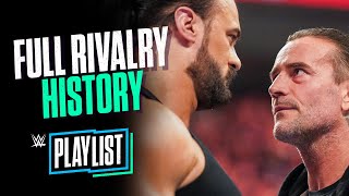 CM Punk vs Drew McIntyre rivalry history WWE Playlist [upl. by Morvin]