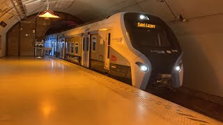 RER E SNCF  Trajet en UM2 de RER NG entre Haussmann Gare Saint Lazare et Noisy le Sec [upl. by Roinuj]