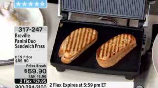 Breville Panini Duo Sandwich Press [upl. by Geminian]