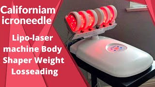 Californiamicroneedle Lipo laser machine Body Shaper Weight Loss Reviews [upl. by Krahmer]