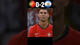 CR7 Miss Penalty  Portugal vs Argentina World Cup 2026 Imaginary football youtube shorts [upl. by Skolnik788]