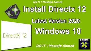 Download And Install DirectX 12 on Windows 10  3264 Bit [upl. by Manara]