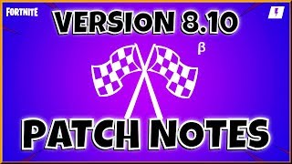 FORTNITE StW  Update v810 Patch Notes  PvE [upl. by Weig]