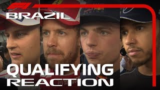 2018 Brazilian Grand Prix Qualifying Reaction [upl. by Yrrab799]