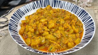 Courgette Curry Recipe • Indian Zucchini Recipe • Tori Ki Sabji Recipe • Courgette Recipe • Sabzi [upl. by Clift]