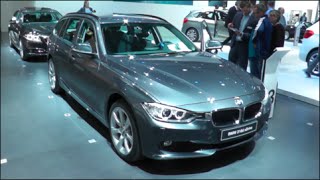 BMW 318d xDrive Touring 2014 In detail review walkaround Interior Exterior [upl. by Lothario]