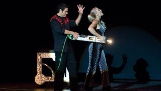 BlamoLights Magic Illusion by James Brandon Illusionist For Unique Corporate Events [upl. by Isola]