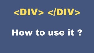 How to use div with css class in html [upl. by Stronski288]