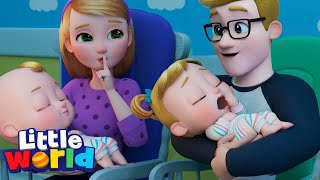 RockABye Baby  Kids Songs amp Nursery Rhymes by Little World [upl. by Codd]