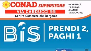 Volantino 🗞CONAD SUPERSTORE dal 24 Giugno al 4 Luglio 2022 [upl. by Elnore550]