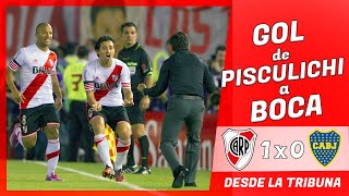 GOL de PISCULICHI a BOCA  River Plate vs Boca Jrs  Copa Sudamericana 2014 [upl. by Irec]