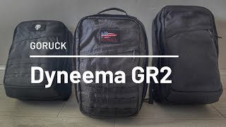 Goruck DYNEEMA GR2 34L Review  One Bag Travel Legend 26L  40L  Heritage  Ripstop Comparison [upl. by Nnylyt]