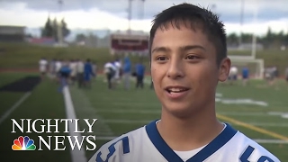 High School Football Team Too Good Nobody Wanted To Play Them  NBC Nightly News [upl. by Amle]