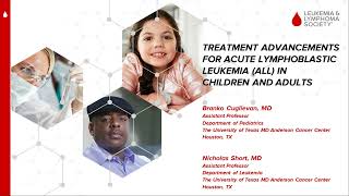 Treatment Advances for Acute Lymphoblastic Leukemia ALL In Children and Adults [upl. by Lyssa]