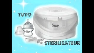 stérilisateur micro onde marque tommee tippee [upl. by Den]