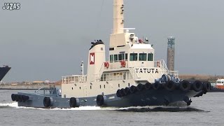 TATSUTA MARU 龍田丸 Tugboat タグボート 内海曳船 大阪港 2015APR [upl. by Jocelin908]