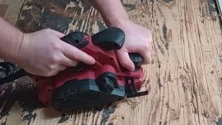 75 Amp Electric Hand Planer from Harbor Freight  Chicago Electric subfloor prep for floor leveler [upl. by Pollerd]