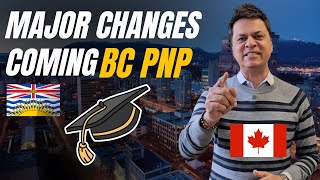 British Columbia PNP Changes  International Graduate and PostGraduate streams [upl. by Eixel208]