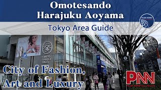 Omotesando Harajuku and Aoyama Area Guide  Tokyo [upl. by Cyndie767]