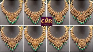 Antique Nakshi Necklaces with prices  Nakshi Jewellery Designs  CMR Jewellery Nizampet Branch [upl. by Htinnek656]