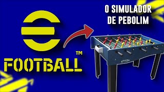 🔥EFOOTBALL 2023 VERSÃO 260 AO VIVO  O NOSSO AMADO SIMULADOR DE PEBOLIM VIRTUAL [upl. by Ilaire]