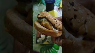 wow momos chicken moburg  so delicious 😍😍🤤 love food youtube burger wowmomo shortsfeed fav [upl. by Merrie]