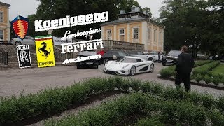 Hänger med stekare och miljonärer  KOENIGSEGGMcLARENFERRARILAMBORGHINI [upl. by Rogerson]