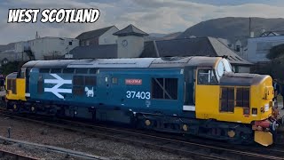 Trains in the west of Scotland [upl. by Enenstein803]