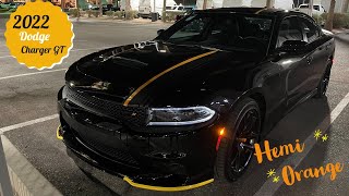 2022 Dodge Charger GT with the Hemi Orange Package [upl. by Daphie546]