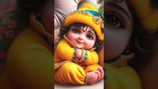 Balkrishna ki bal lilaye balkrishna vrindavan indreshji katha minishorts shortsfeed yt [upl. by Aiblis]