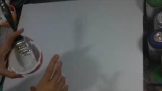 how to prepare a canvas for spray paint art [upl. by Quintessa363]