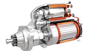 How an Engine Starter Motor Works [upl. by Allemac]