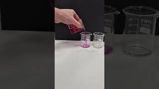 Water Into Wine Experiment Demo  Phenolphthalein [upl. by Gildus]