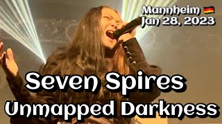 Seven Spires  Unmapped Darkness Mannheim DE🇩🇪 Jan 28 2023 LIVE sevenspiresband Adrienne Cowan [upl. by Jegar198]