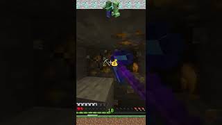 Motherload of GOLD in Minecraft minecraft goldminer golddigging minecraftshorts [upl. by Koffman]