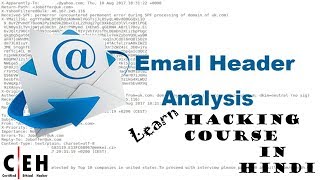 Hindi Email header Analysis kya hota hai  How to Analyze and Track any Email Header [upl. by Airda]